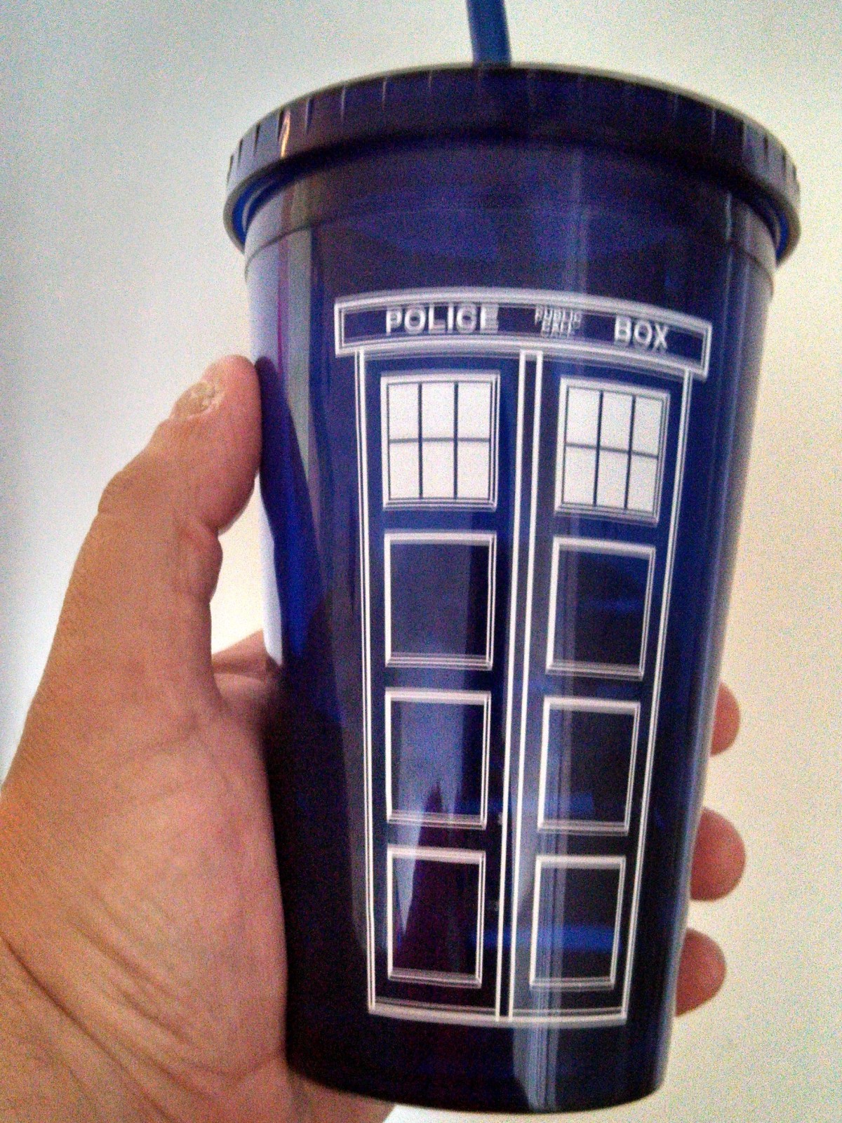 Unfortunately, it's not bigger on the inside. #Whovians
