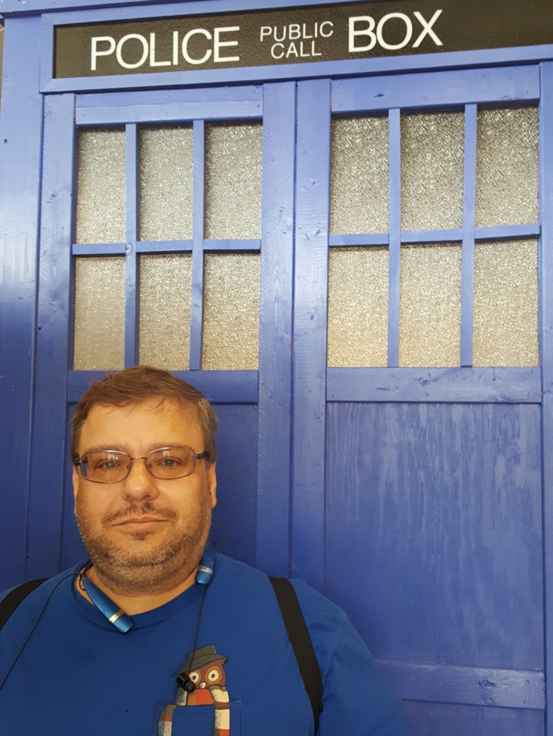 Me with Police Box